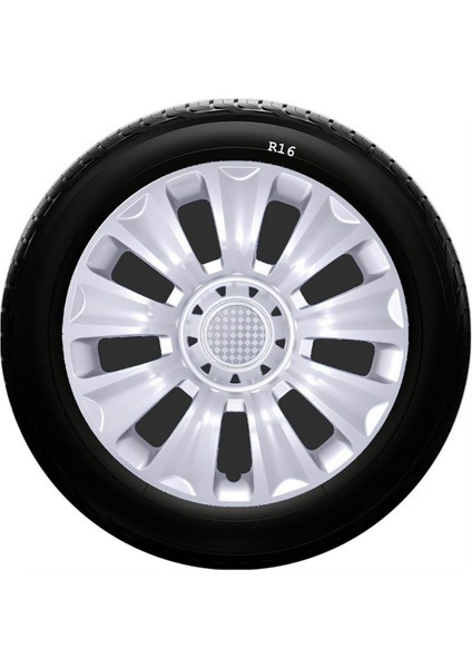 Toyota Jant Kapağı 16 Inc Kırılmaz 1 Takım 4 Adet NO:424
