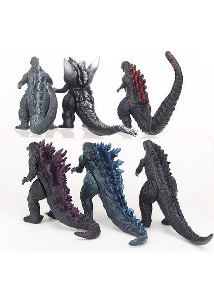 8 Adet Mini Godzilla Vs King Kong Oyuncak (8.5cm) (Yurt Dışından)