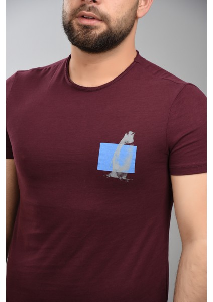 Mnt 2194 Bas. Sup. T-Shirt Vişne fırsatları