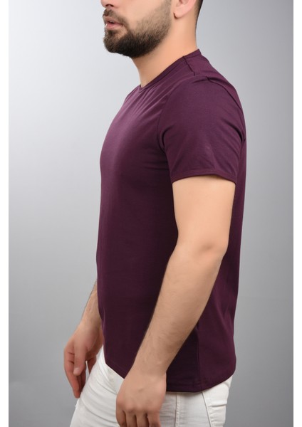 Mnt 2019 0 Yaka Ov. Bıye T-Shirt Vişne modelleri