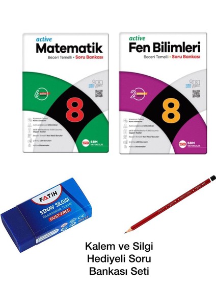 8.sınıf Matematik ve Fen Bilimleri Kitabı