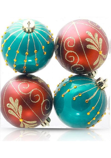 Yılbaşı Süsleri 4 Adet (Yurt Dışından)