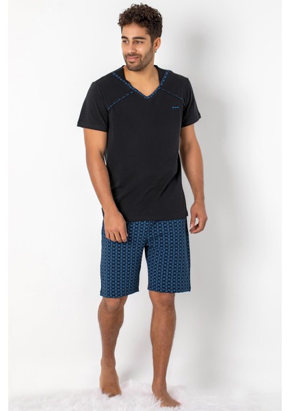 Doremi Kısa Kollu Erkek Pijama Takımı