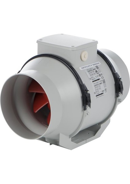 Laboratuvar Kütüphane Zirai Dolap Havalandırma Fanı Lıneo 100 V0 M3/h 180/255 Ses 30.7/39.4 Max °c : 60 Agmair Agm Havalandırma