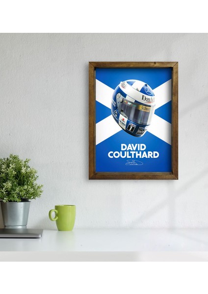 Gift Formula 1 Tasarımlı Doğal Masif Ahşap Çerçeveli Tablo 45X65CM-12 modelleri