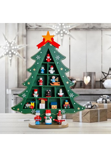 Mini Ahşap Noel Ağacı (Yurt Dışından) fiyatları