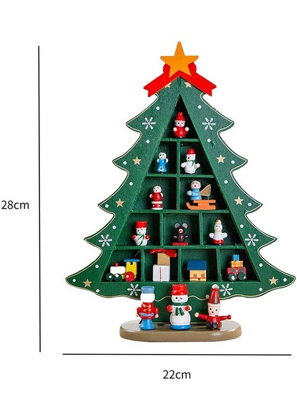 Mini Ahşap Noel Ağacı (Yurt Dışından) modelleri
