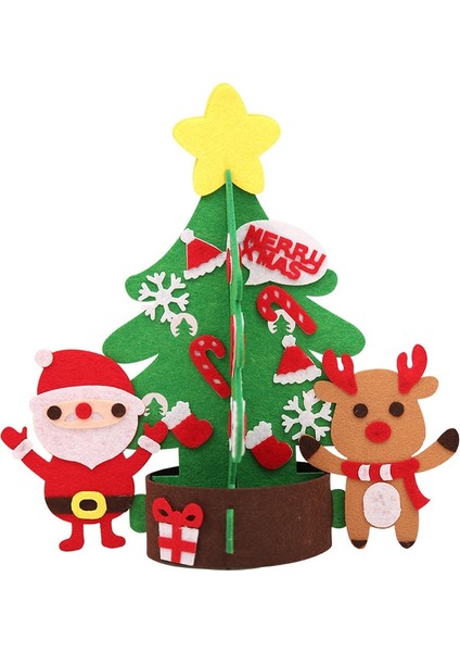 Dıy Keçe Noel Ağacı (Yurt Dışından)