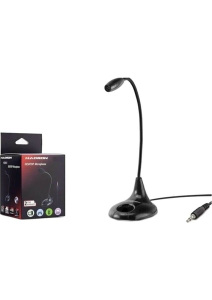 Emrebilisim Hadron Masaüstü Ayaklı Çubuk Mikrofon - HD562 Pc Aux HD562