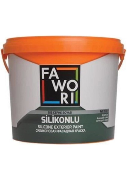 Silikonlu Dış Cephe Boyası 7,5 Lt