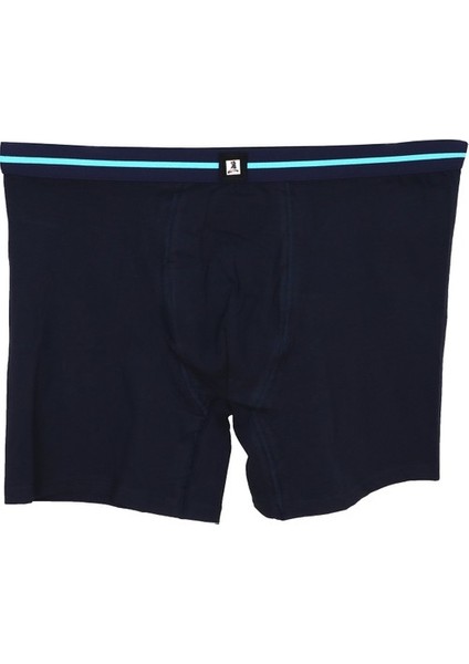 Erkek Büyük Beden Battal Boy Likralı Boxer Indigo 3XL-10XL
