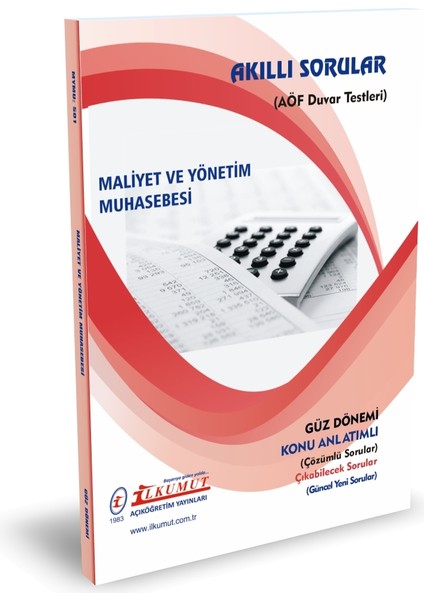İlkumut Yayınları - Maliyet ve Yönetim Muhasebesi