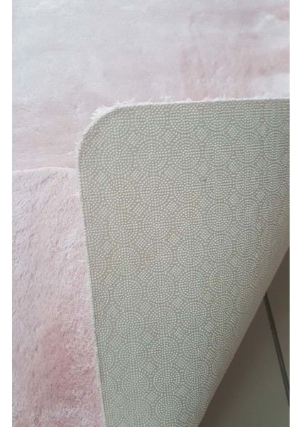Puffy Kaydırmaz Tabanlı 2'li Banyo Paspas Takımı Pudra modelleri
