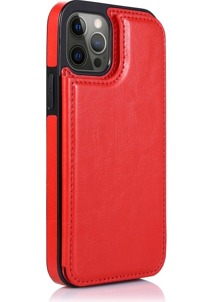Apple iPhone 12 Pro Max (6,7 Inç) ile Uyumlu Çoklu Kart Yuvası Arkadan Çevirmeli Koruyucu Kickstand Kılıf (Yurt Dışından) modelleri