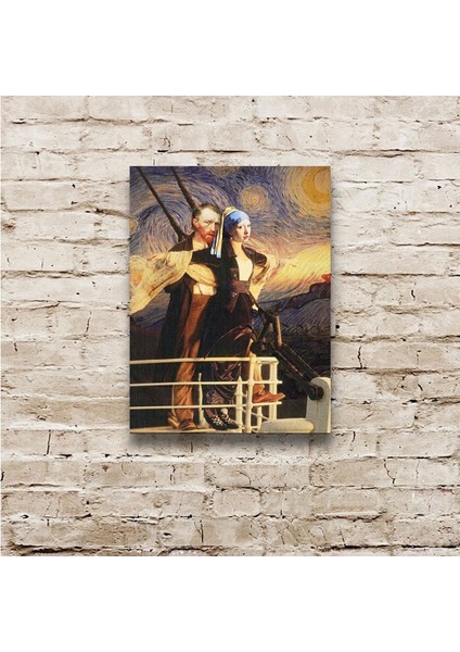 Starry Night At Titanic Canvas
