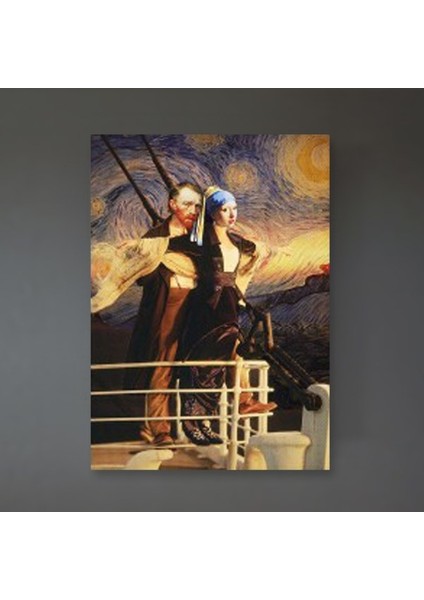 Starry Night At Titanic Canvas modelleri