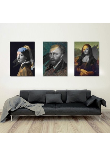 Van Gogh Painting And Real Collage