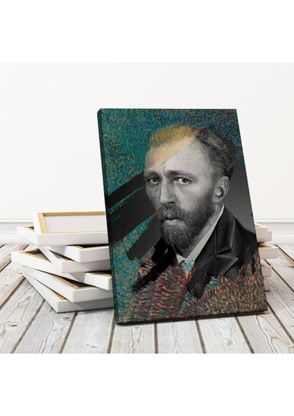 Van Gogh Painting And Real Collage