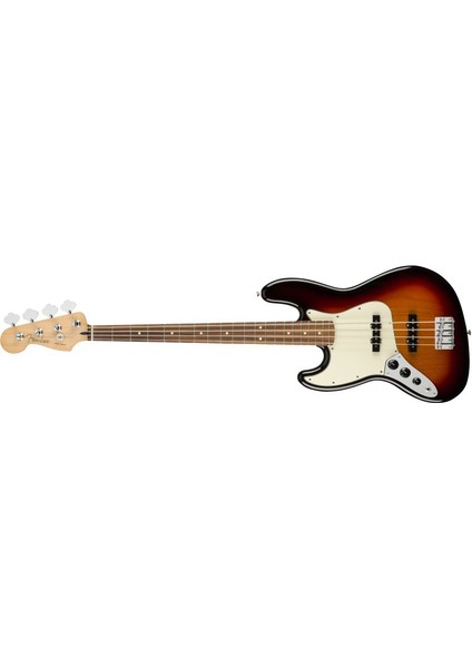 Player Jazz Bass Left-Handed Pau Ferro Klavye 3-Color Sunburst