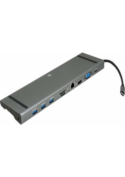 FA-7720TC USB Type-C™ Hub Hdmı + VGA + 3 x USB 3.0 + Sd/tf + RJ45 + Pd Şarj FA-7720TC