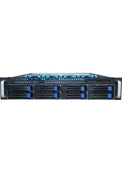 TGC-2808 2u 500W Server Kasa