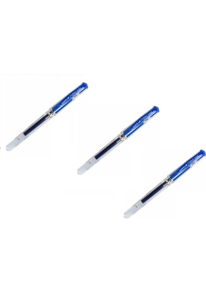 Signo Fine 0.7 mm Jel Kalem Mavi 3'lü