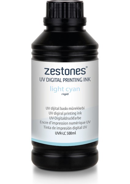 Epson UV Mürekkep Light Cyan (Sert Zemin Boyası) (500 ml)