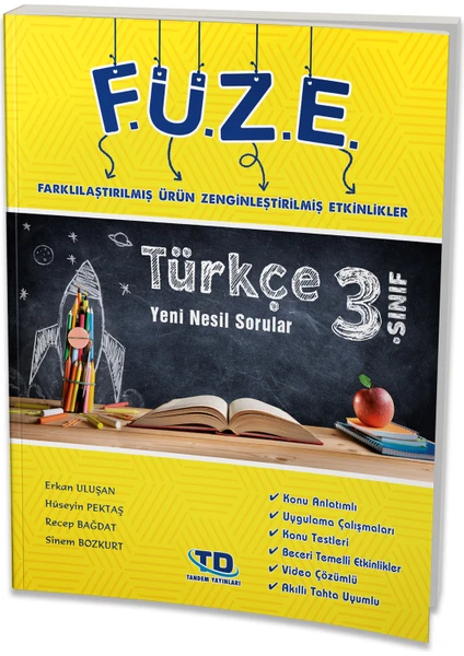 Tandem Yayınları F.u.z.e. 3. Sınıf Türkçe