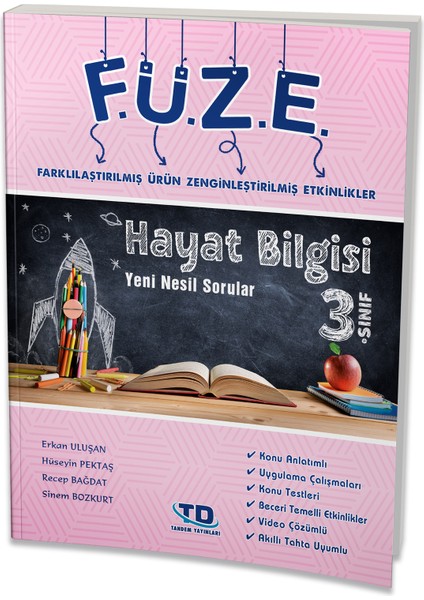 Tandem Yayınları F.u.z.e. 3. Sınıf Hayat Bilgisi