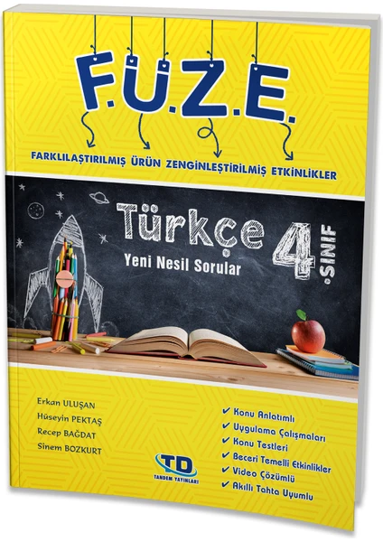 Tandem Yayınları F.u.z.e. 4. Sınıf Türkçe