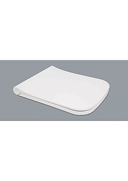 Forte Duroplast Metal Menteşeli Yavaş Kapanır Klozet Kapağı