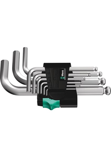 950/9 Hex-Plus 3 Kısa Topbaş Alyan Set 05133163001
