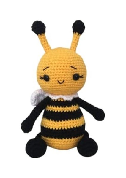 Miniş Arı Uyku Arkadaşı Amigurumi Organik Oyuncak
