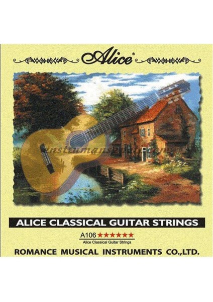 A-106-H6 - Klasik Gitar Teli 6 Numara