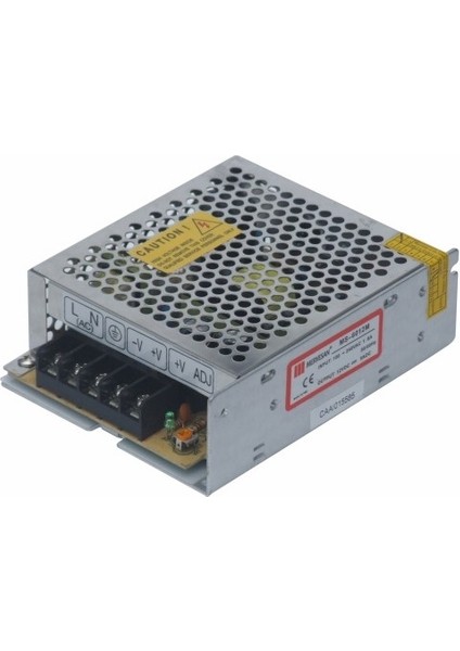 Mt-60-12 60W 12V 5A Metal Kasa Adaptör