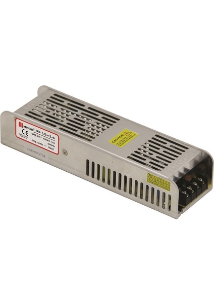 MT-120-12 120W 12V 10A Metal Kasa Adaptör