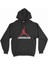 Cix Kırmızı Jordan Air Siyah Kapşonlu Sweatshirt Hoodie 1