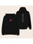 Siyah Sırt Baskı Bulut Sweatshirt 1