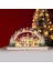 Ahşap Noel LED Köprü Işık ve Müzik Köyü Kitap Masaüstü Dekor (Yurt Dışından) 4
