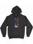 Cix Nba Logolu Siyah Kapşonlu Sweatshirt Hoodie 1