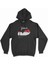 Cix Yemen Haritalı ve Bayraklı Siyah Kapşonlu Sweatshirt Hoodie 1