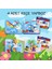 4 Set - 48 Parça Tekne Helikopter ve Gökkuşağı 3+ Keçe Yapboz 1