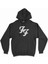 Cix Foo Fighters Logo Siyah Kapşonlu Sweatshirt Hoodie 1
