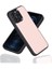 Apple iPhone 13 Pro Max Uyumlu Deri Arka Kapak Nu2 Pembe 1