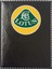Lotus Logolu Siyah Ruhsat Kabı 1