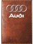 Audi Logolu Taba Ruhsat Kabı 1