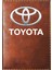 Toyota Logolu Taba Ruhsat Kabı 1