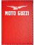 Motoguzzi Logolu Kırmızı Ruhsat Kabı 1