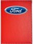 Ford Logolu Kırmızı Ruhsat Kabı 1
