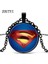 Superman Desen Unisex Cam Kolye 2